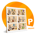 Ezra and Nehemiah: Spielbox Scroll Tiles